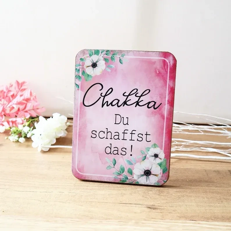 Deko Schild Aufsteller CHAKKA