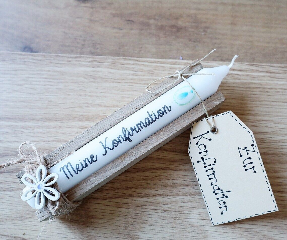 Kerzen Geschenk Zur Konfirmation #2