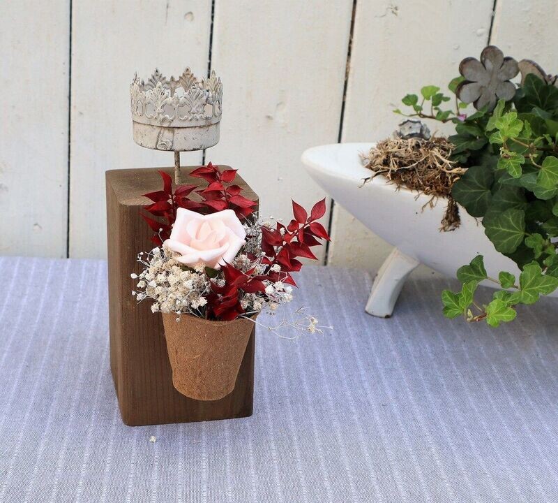 Kerzenhalter Kerzenständer Holz Geschenk