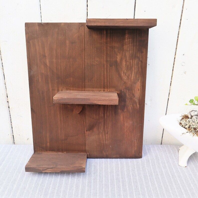 Wand Regal Holz #3