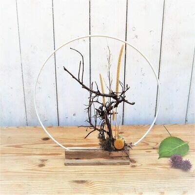 Trockenblumen Loop für den Tisch