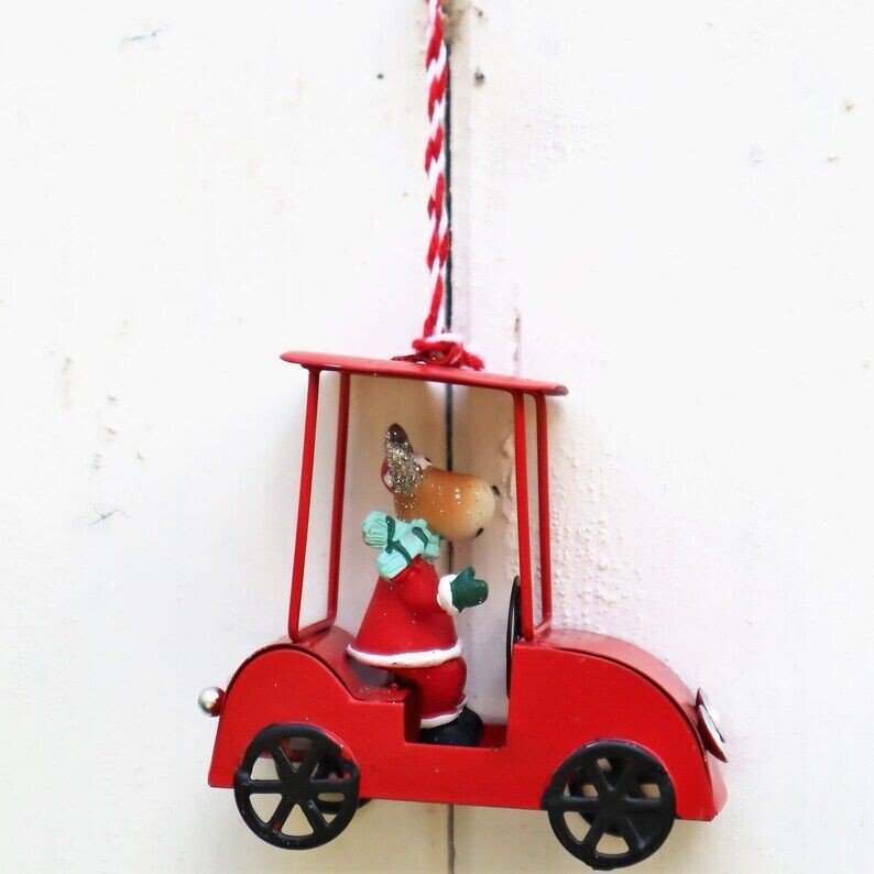 Weihnachtsdeko Weihnachtsbaumschmuck Auto RENTIER