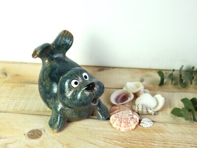 Seehund Figur Deko Tisch maritim KLEIN