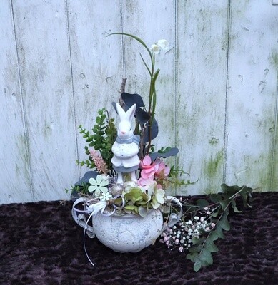 Tisch Gesteck Ostern Frühling Hase Tisch Gesteck Ostern Frühling Hase