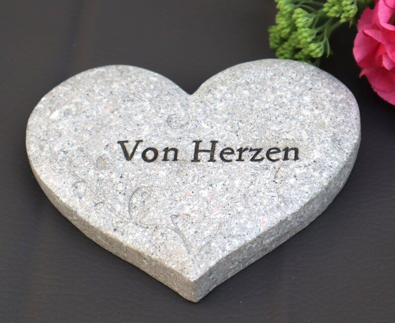 Grabdekoration Grabschmuck Herz von Herzen