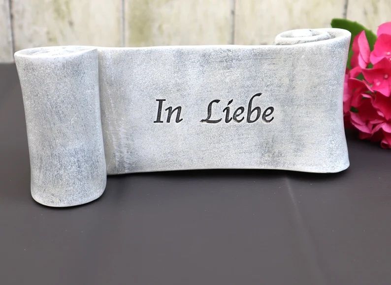 Grabdekoration Grabschmuck Banner In Liebe