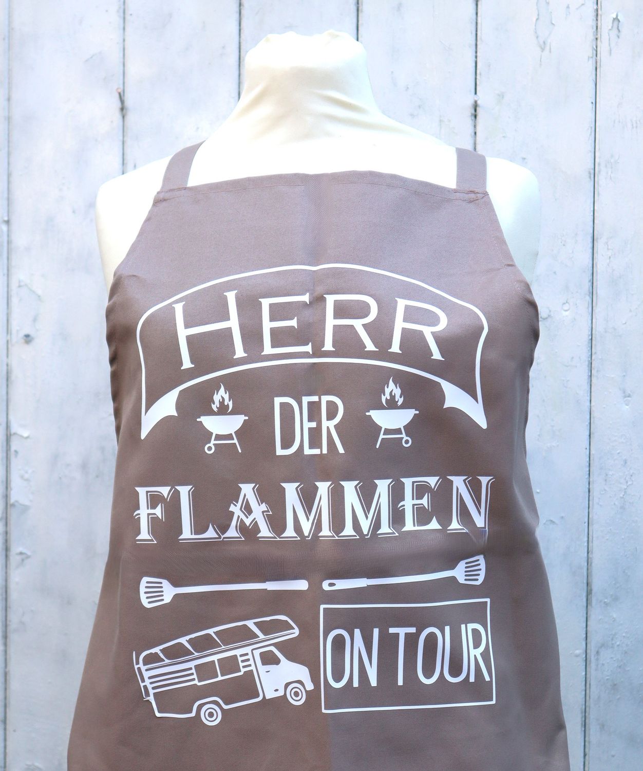 Küchenschürze Schürze Grillen Camper Spruch