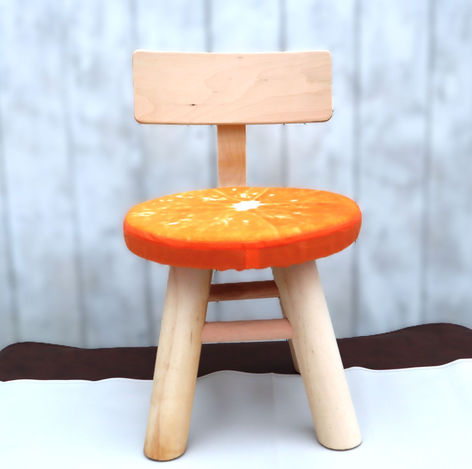 Fußbank Blumenhocker Fußhocker kleiner Stuhl zur Dekoration