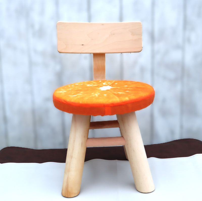 Fußbank Blumenhocker Fußhocker kleiner Stuhl zur Dekoration