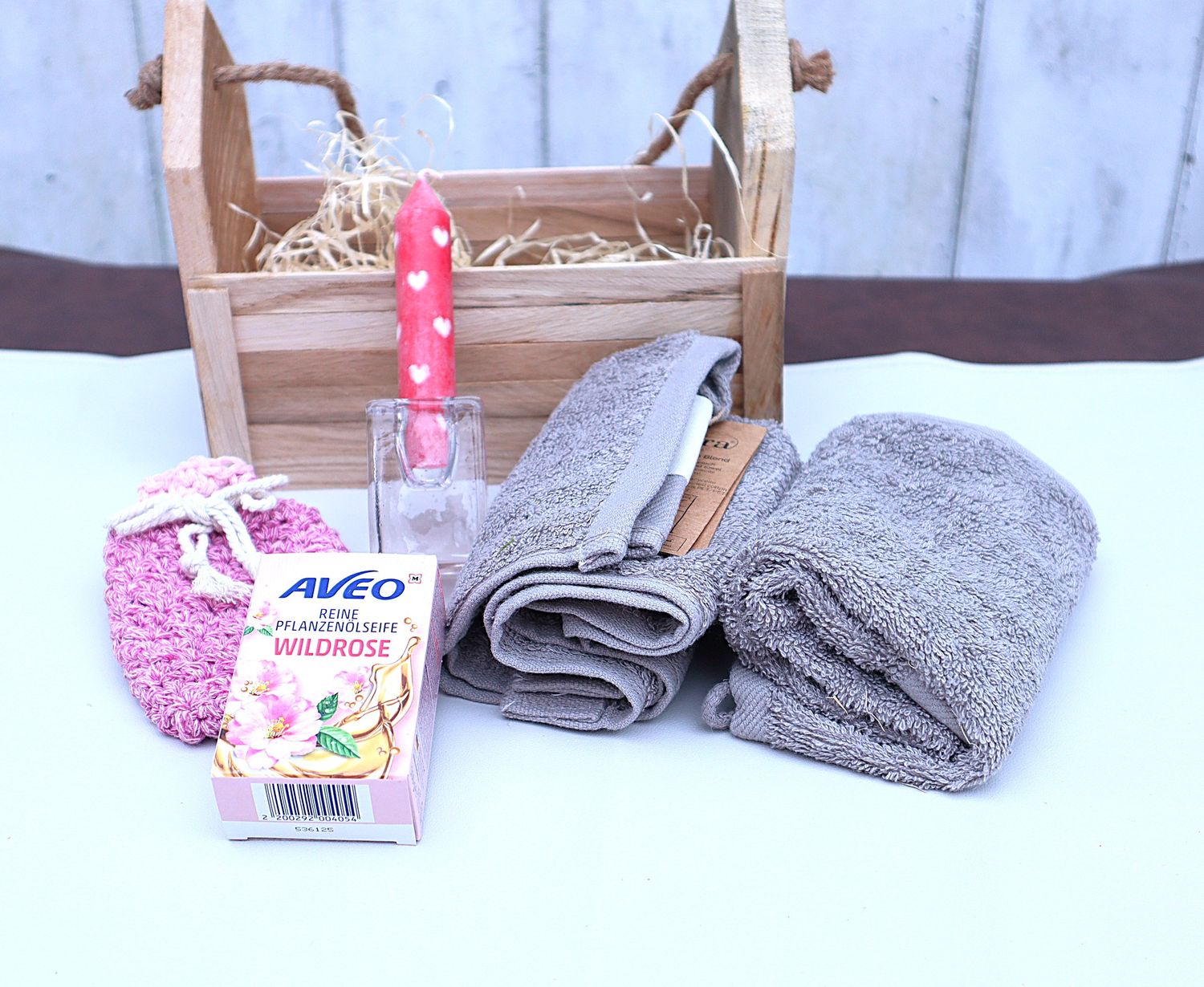 Geschenk Set Geschenk Box Wellness Geburtstagsgeschenk Box "Haus"