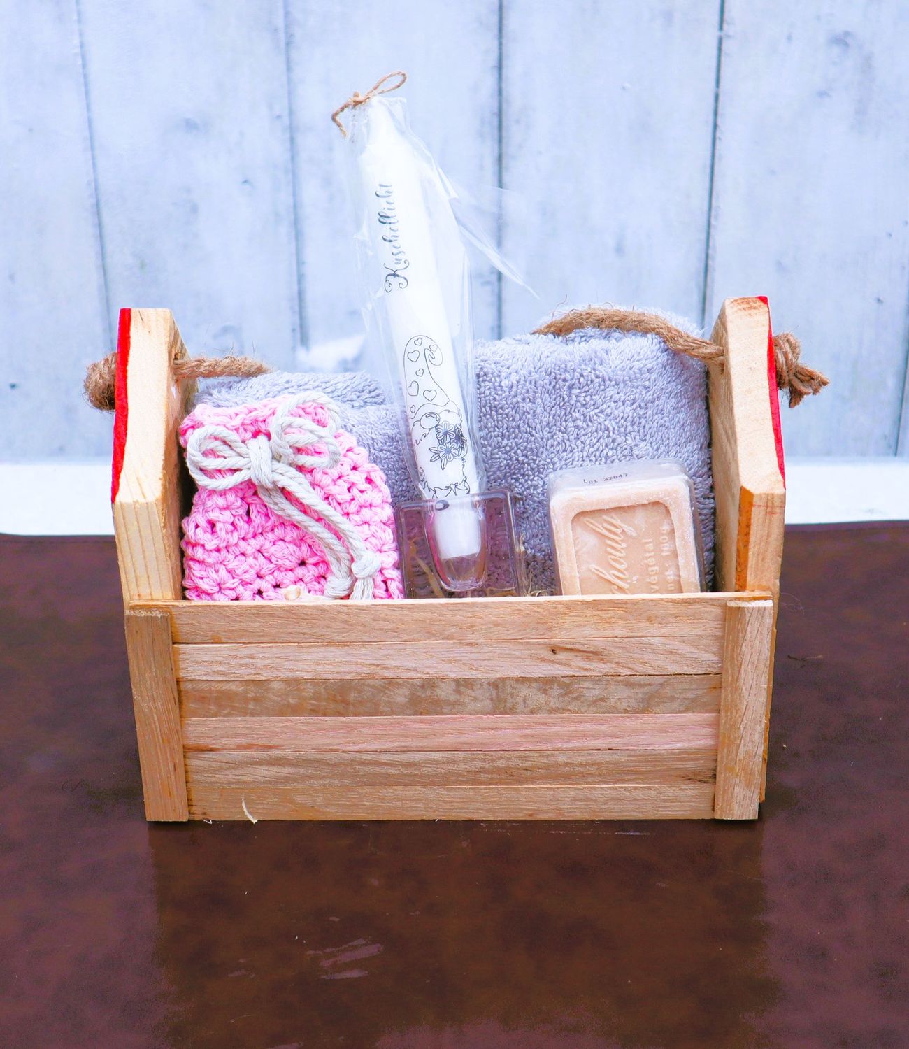 Geschenk Set Geschenk Box Wellness Geburtstagsgeschenk Box "Haus"