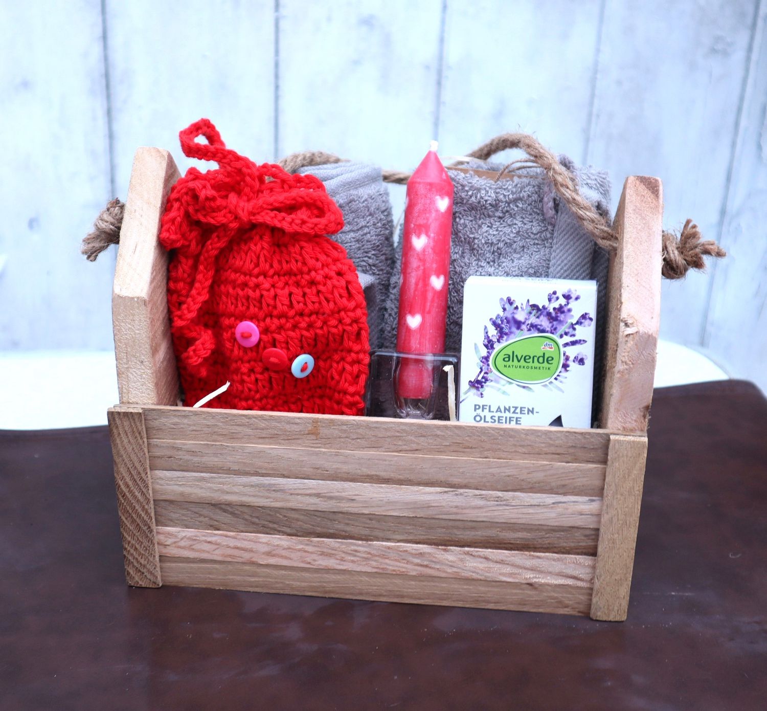 Geschenk Set Geschenk Box Wellness Geburtstagsgeschenk Box "Haus"