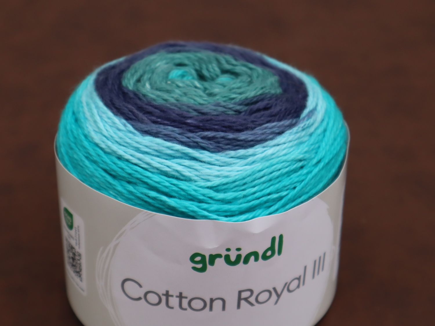 Baumwollgarn Strickgarn Häkelgarn Wolle Gründl (58,50 €/kg) Farbverlaufsgarn