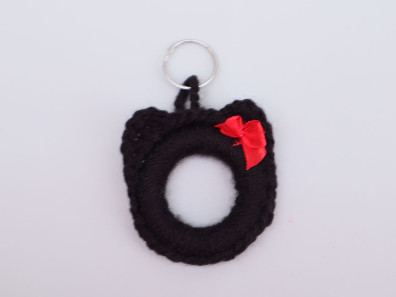 Schlüsselanhänger Katze Taschenanhänger  Taschenbaumler Katzenkopf