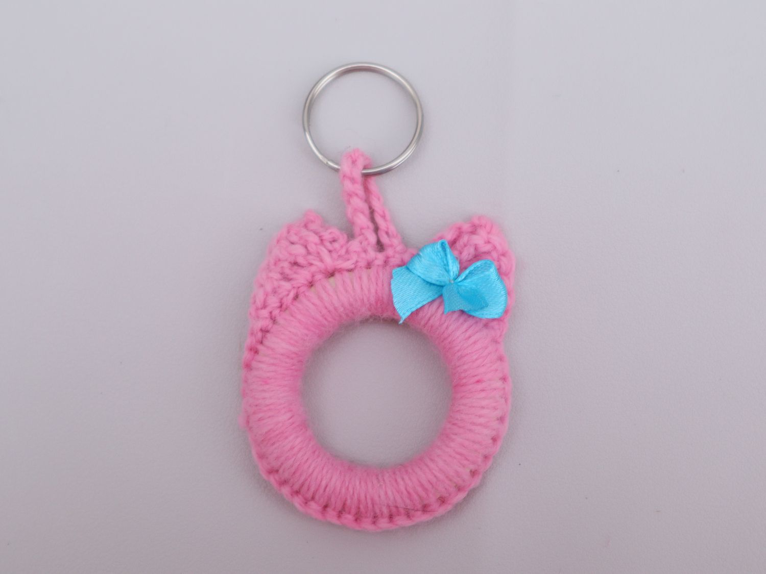 Schlüsselanhänger Katze Taschenanhänger  Taschenbaumler Katzenkopf