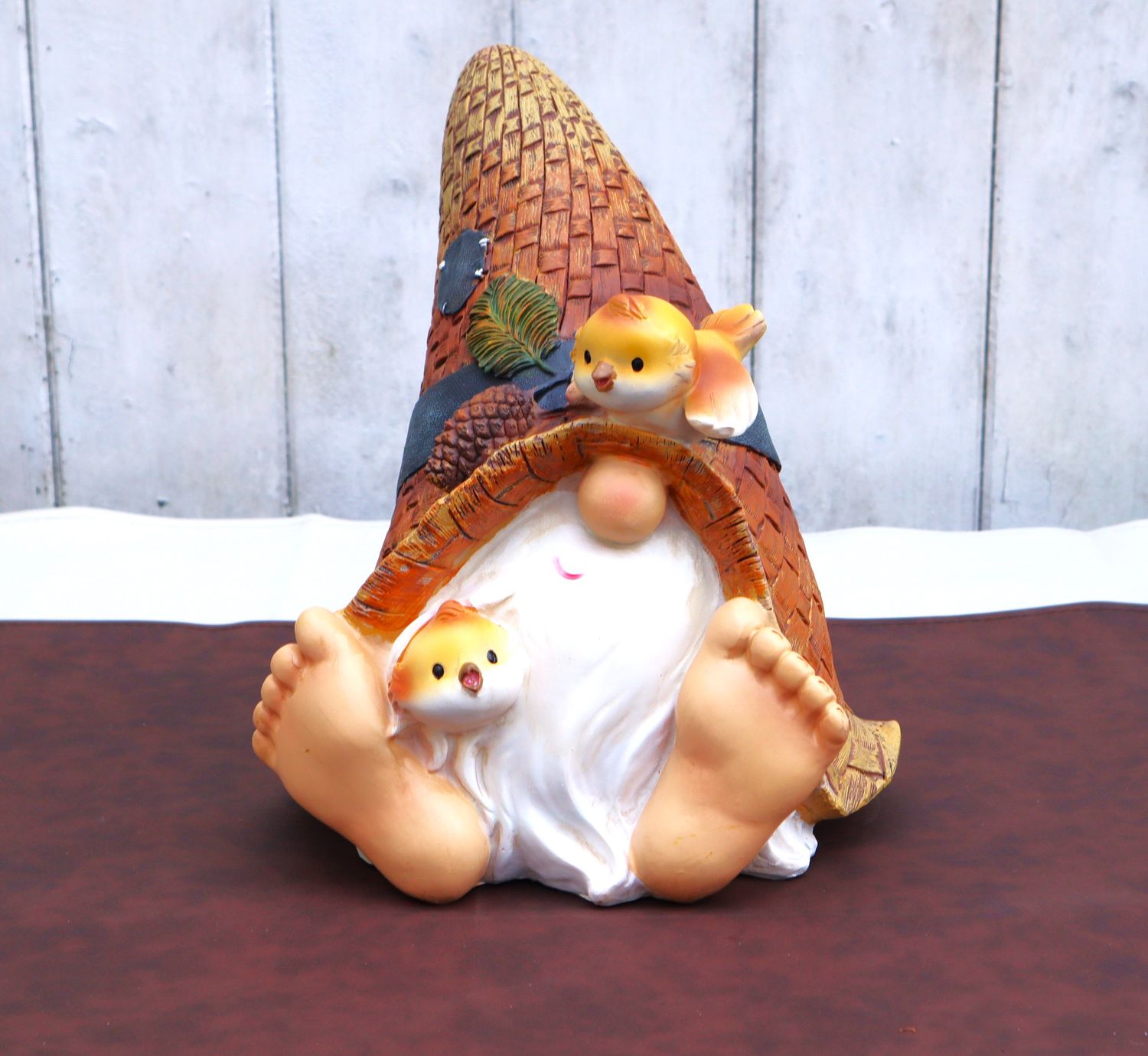 Deko Figur Wichtel Garten Balkon Beet Wohndeko