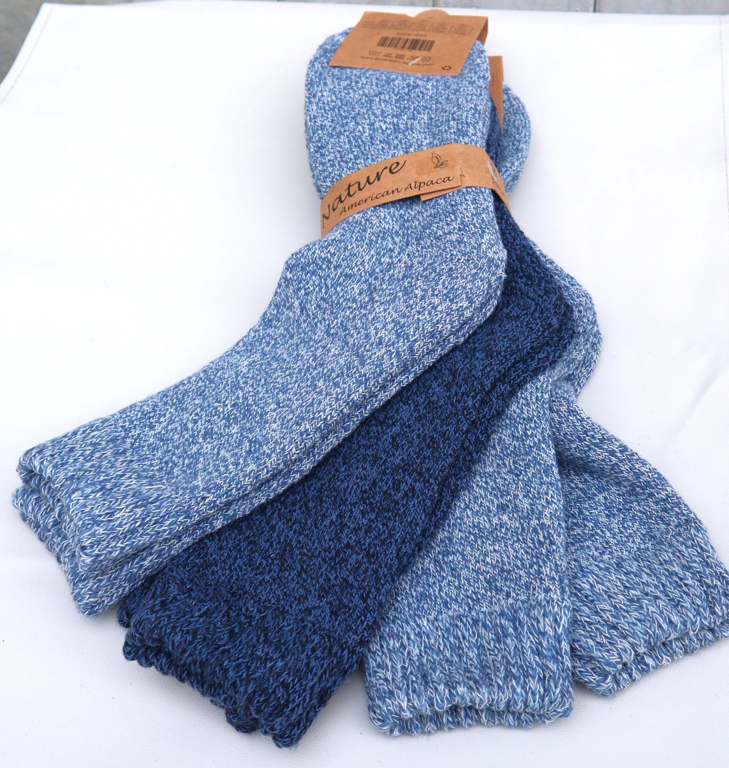 Alpaka Socken extra dick Wollsocken warme Strümpfe weich 3 er Pack Stück 5€