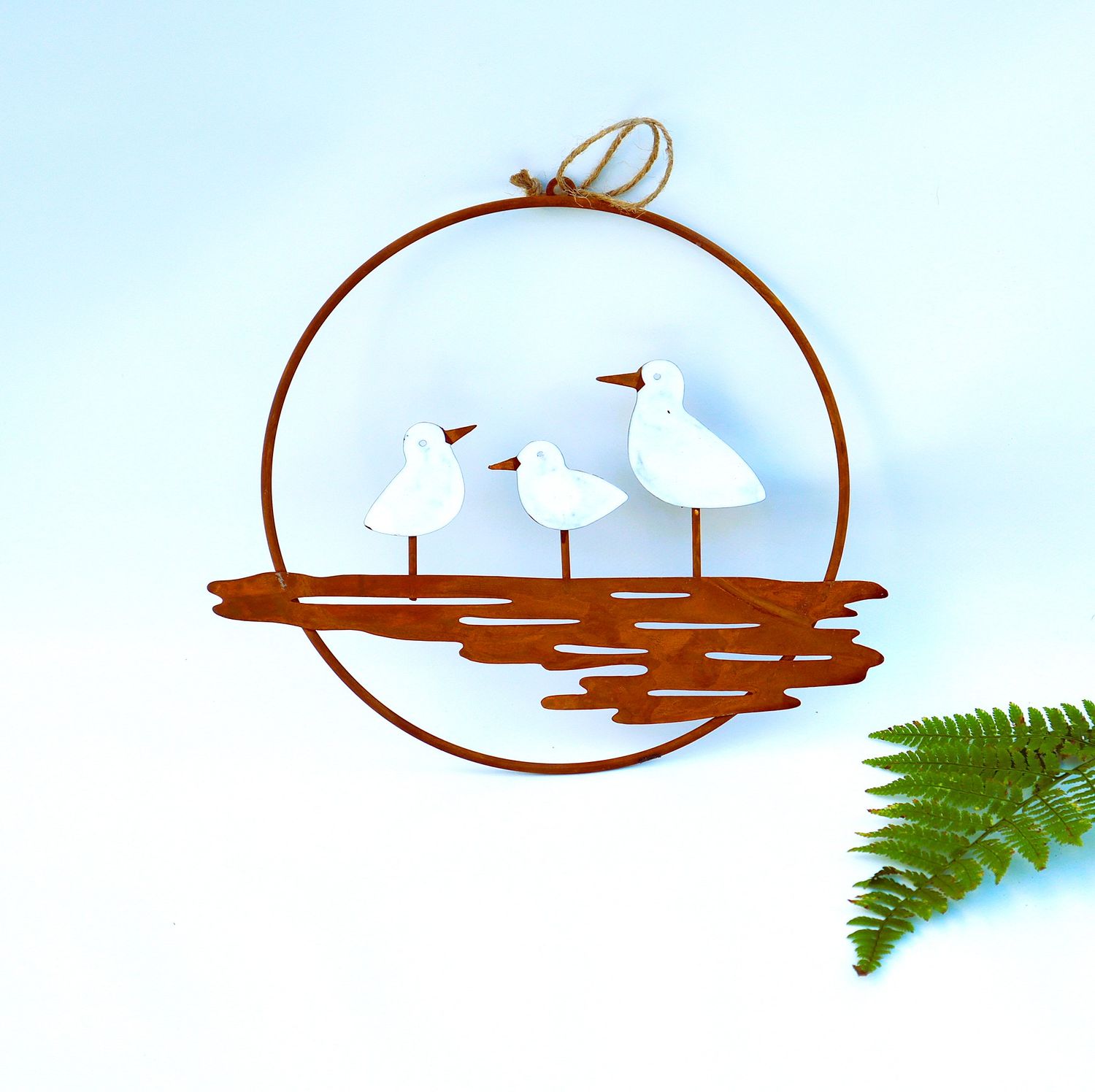 Türkranz  maritim Möwen Loop Hänger Fensterdeko