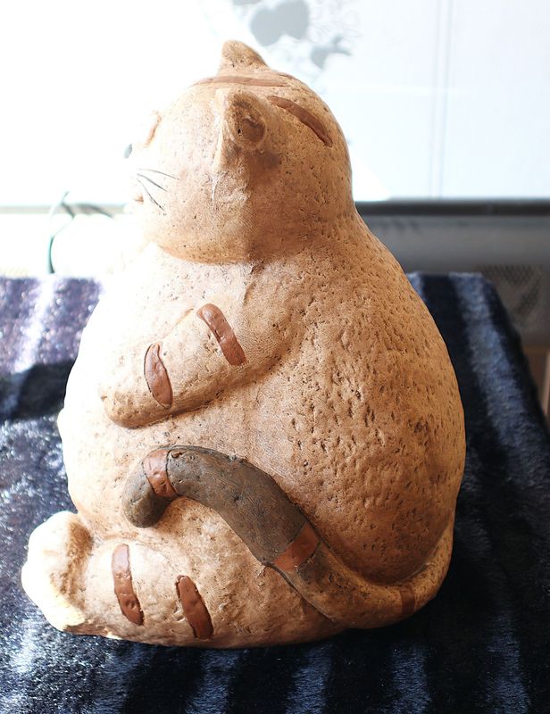 Deko Figur Katze lustig groß Garten Balkon Beet Wohndeko Deko Figur Katze lustig groß Garten Balkon Beet Wohndeko