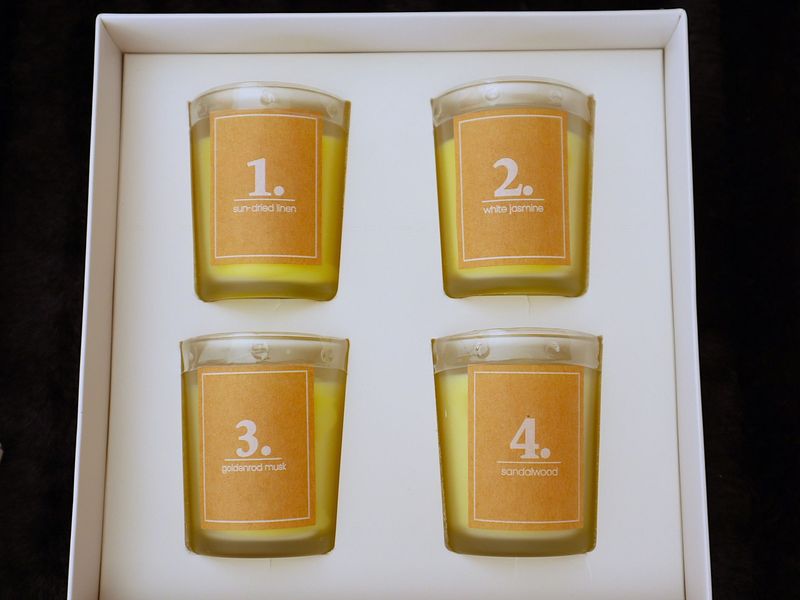 Kerzen Geschenk Set 4 Kerzen in Geschenk Box Advent Kerzen Geschenk Set 4 Kerzen in Geschenk Box Advent