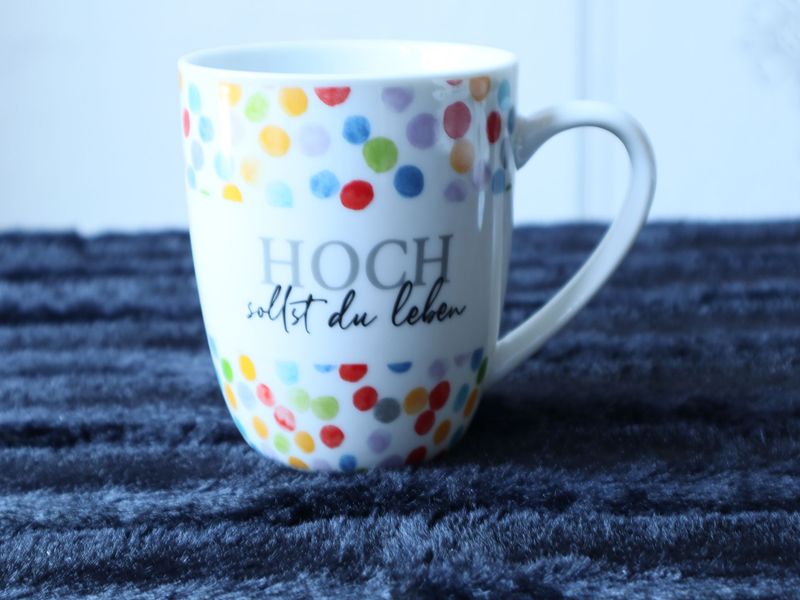 Tasse Geschenk Hoch sollst Du leben kleines Geschenk Geburtstagsgeschenk Tasse Geschenk Hoch sollst Du leben kleines Geschenk Geburtstagsgeschenk
