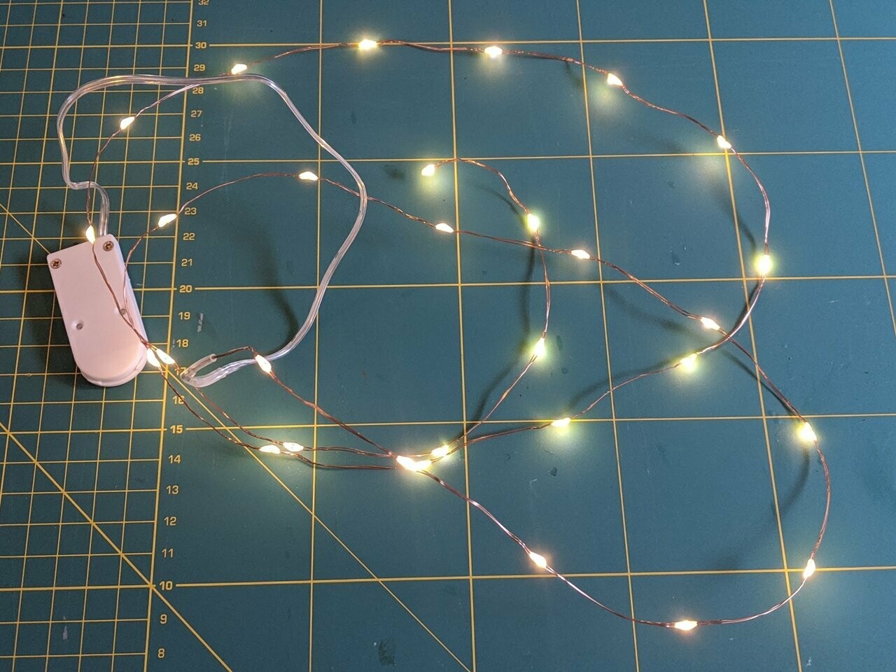 Micro LED String - Warm White (30x LEDs)