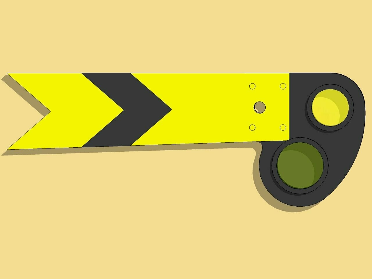 WR Distant Signal Arm