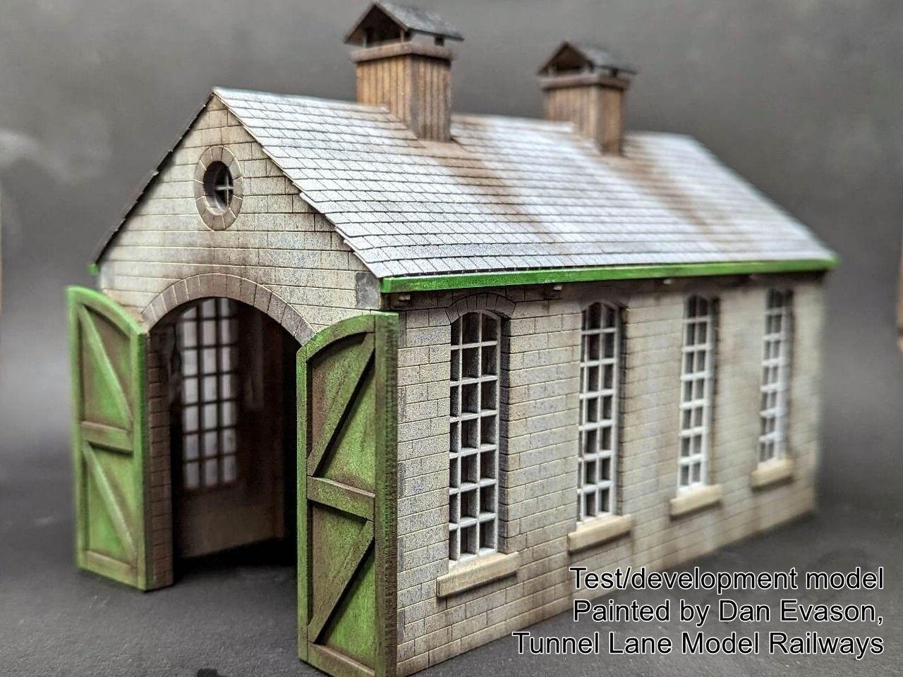 Small Industrial Shed - Stone