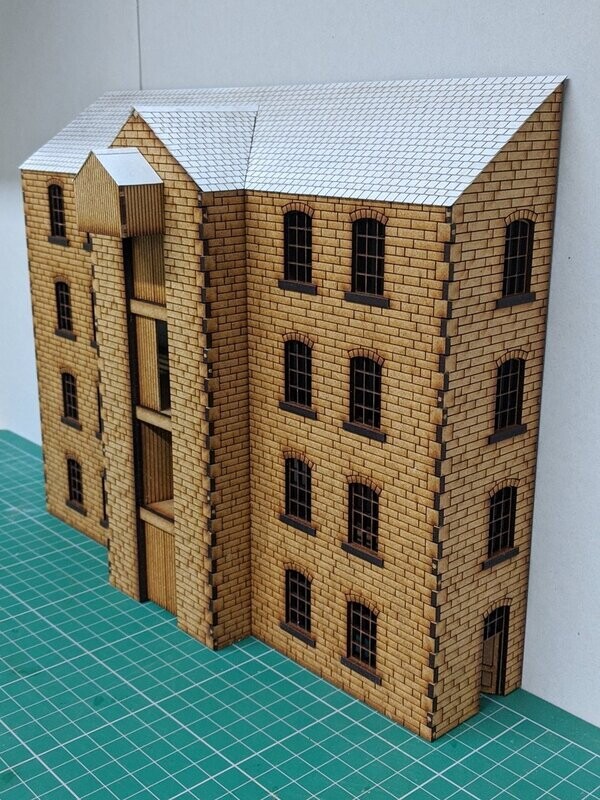 7mm Canal Warehouse Front (Cut to Order)