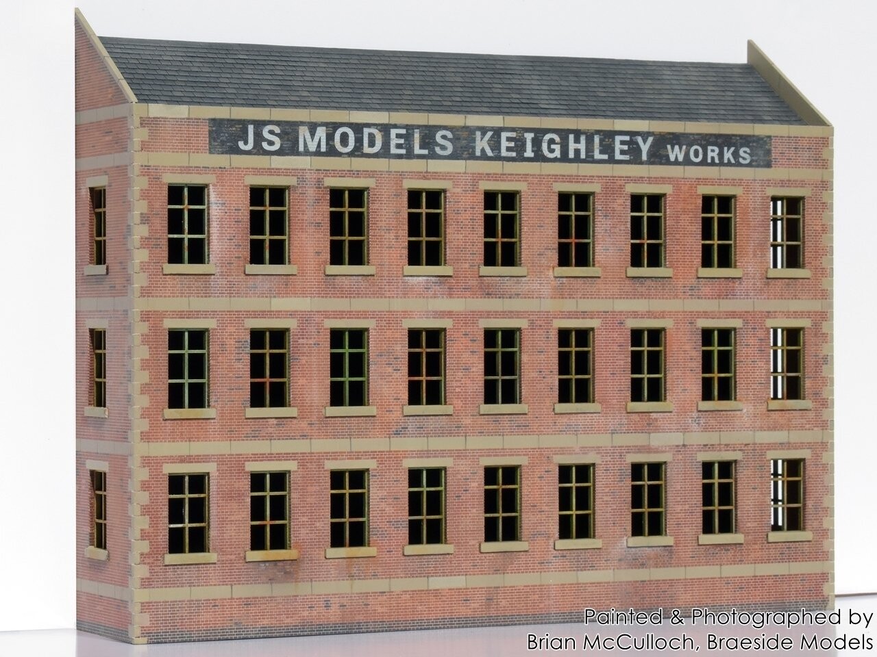 7mm Low Relief Factory Back (Brick) (Cut to Order)