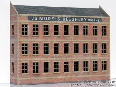 7mm Low Relief Factory Back (Brick) (Special Order)