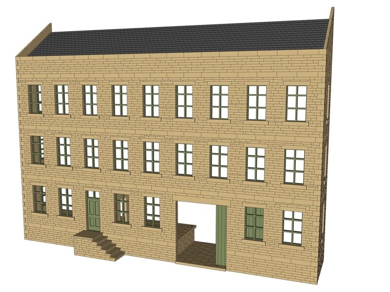 7mm Low Relief Warehouse (Stone) (Cut to Order)