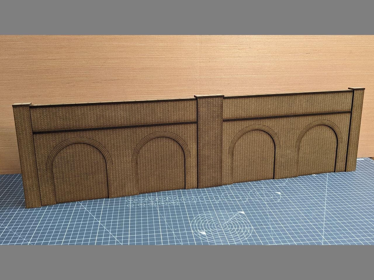 7mm Retaining Wall (Brick)