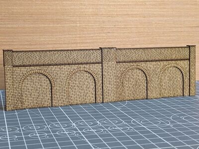 2mm Scale Retaining Wall