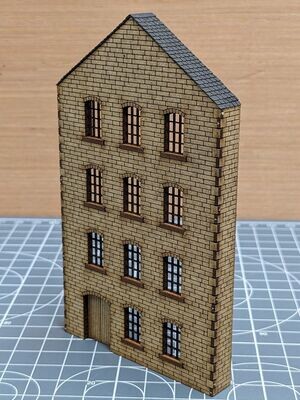 2mm Scale Canal Warehouse End 2
