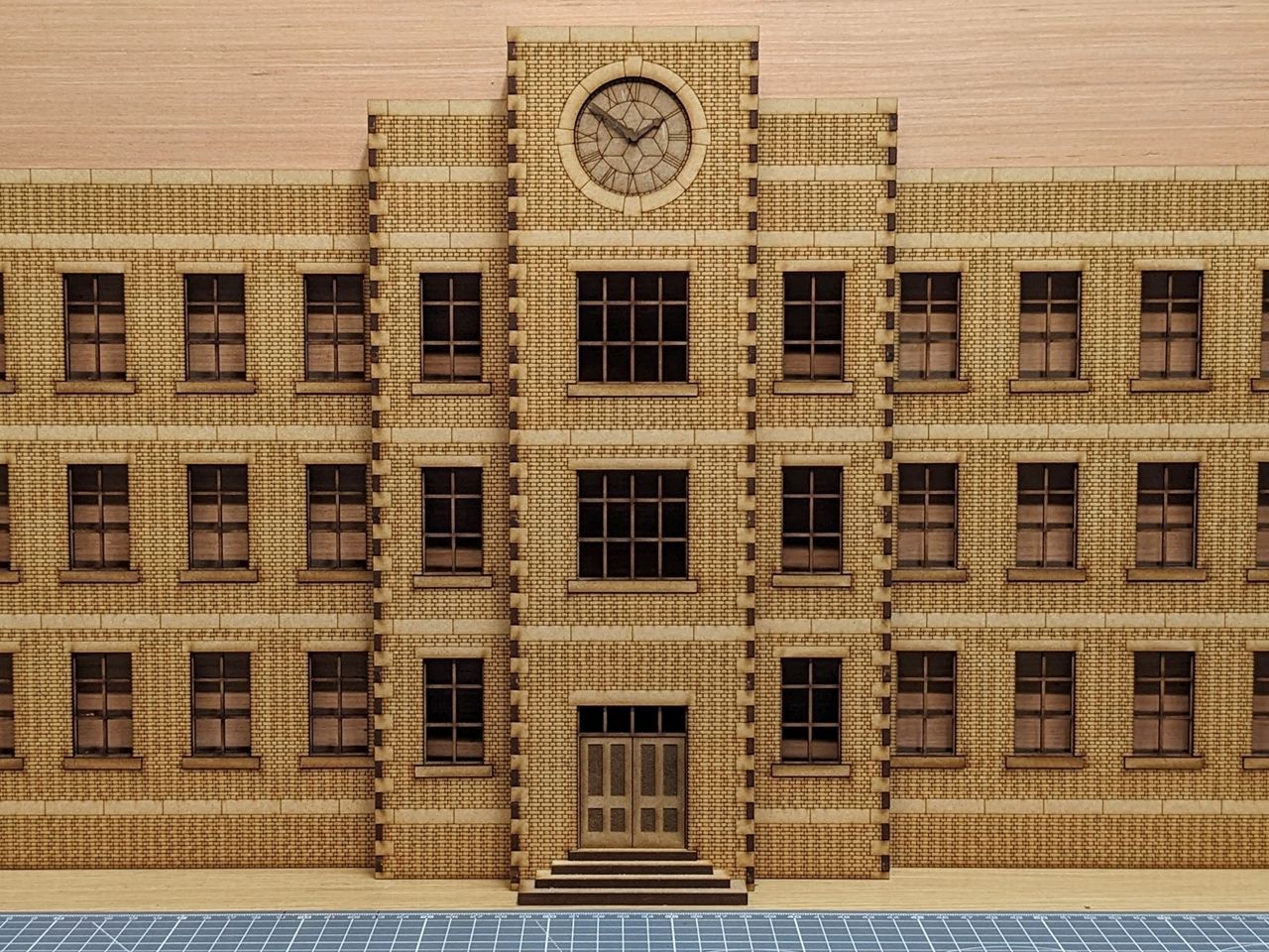 7mm Low Relief Factory Entrance (Brick) (Cut to Order)