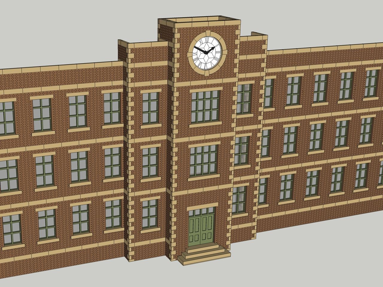 Factory Entrance (Brick)