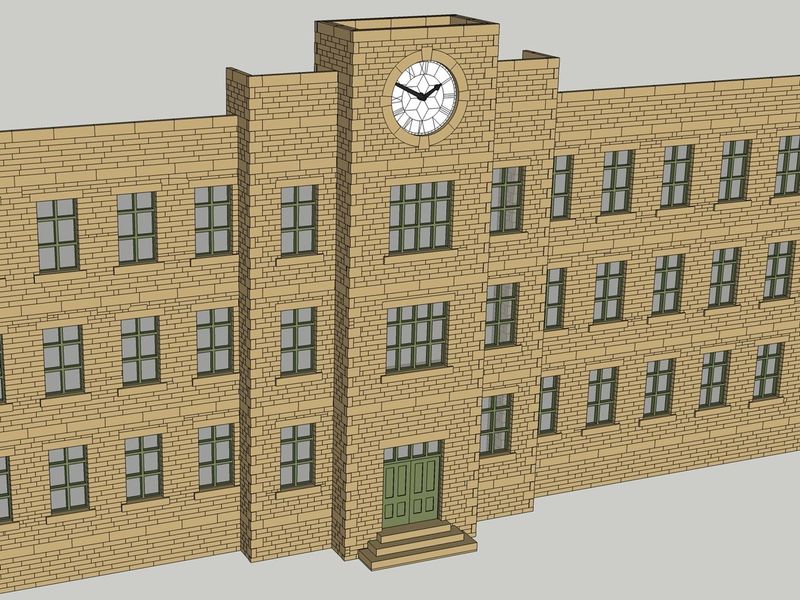 Factory Entrance (Stone)