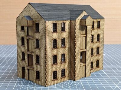 2mm Scale Canal Warehouse Full Building 2mm Scale Canal Warehouse Full Building