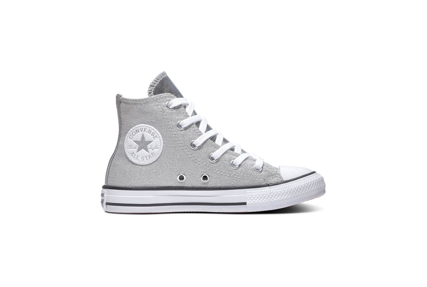 Converse All Star Hi Glitter Zip