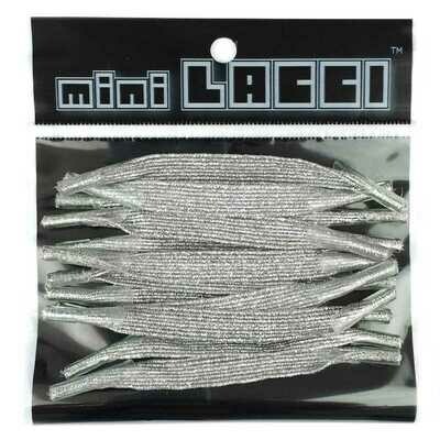 Minilacci Glitter Argento