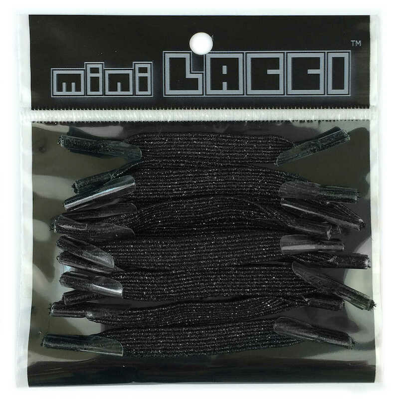 Minilacci Glitter Nero