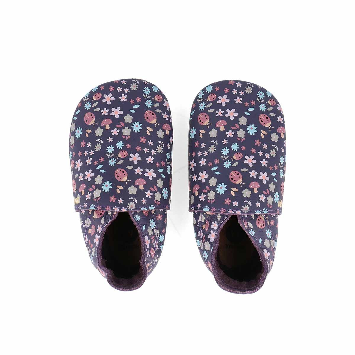 Bobux SS Grape-Floral