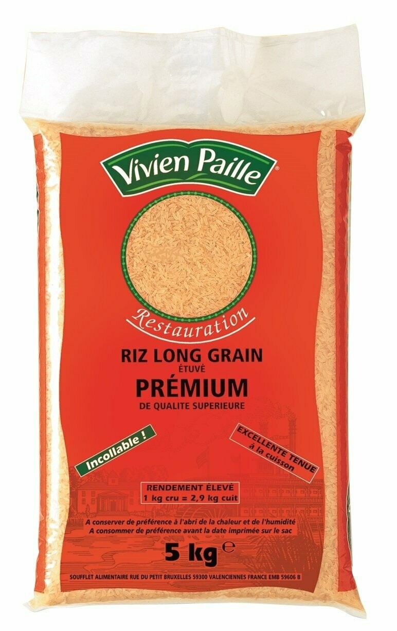 Sac De Riz 5 Kg Leclerc Riz long grain Premium en sac de 5 Kg