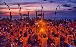 Bali Uluwatu Cliff kecak dance Tour - 1/2 day