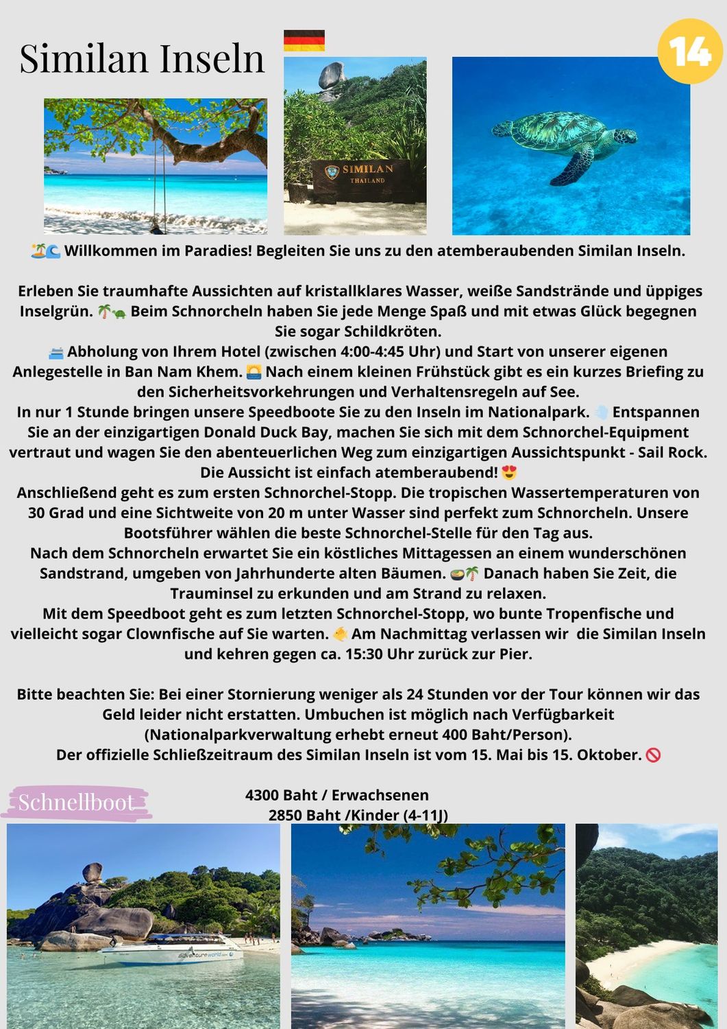 Similan Inseln