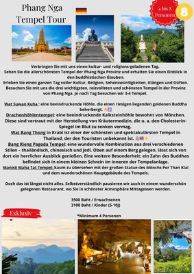 Phang Nga Tempel Tour
