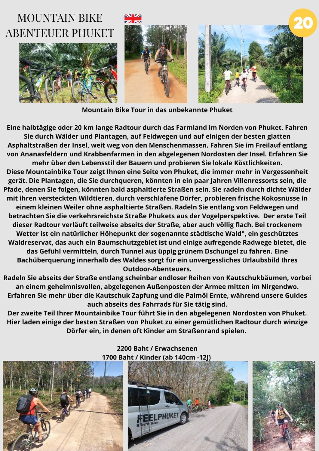 MOUNTAIN BIKE ABENTEUER PHUKET