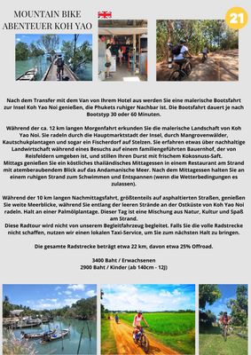 MOUNTAIN BIKE ABENTEUER KOH YAO