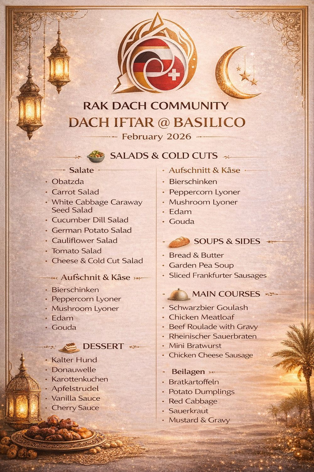 RAK DACH COMMUNITY Event